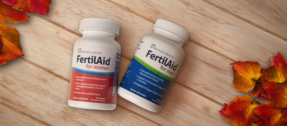 FertilAid Women and Men bottles