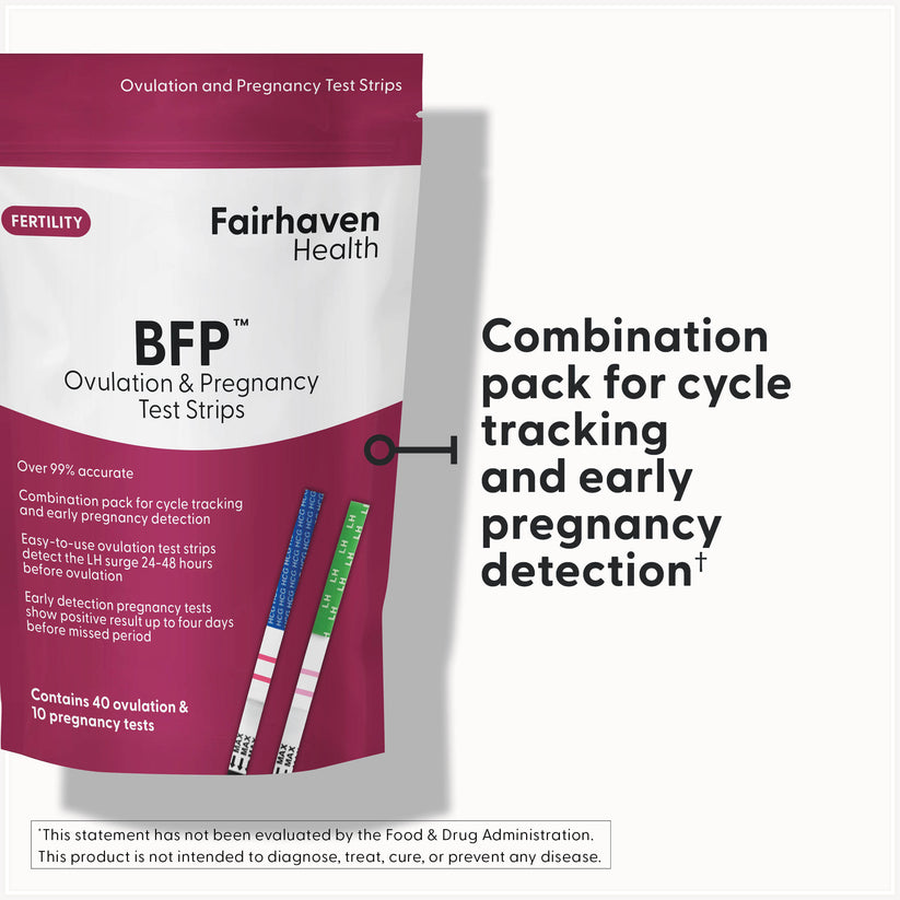 BFP Combo Pack: Combination Pack for cycle tracking and early pregnancy detection.*
