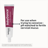 Fairhaven Health BabyDance Fertility Lubricant with applicator is for when trying to conceive-pH matched to fertile cervical mucus.