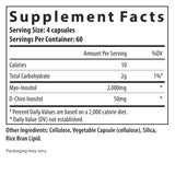 Fairhaven Health Myo + D-Chiro Inositol supplement facts 240 ct.