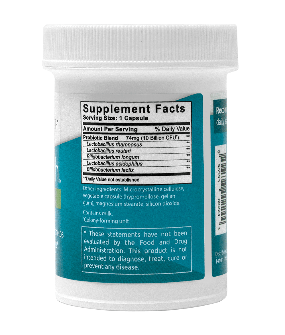 Isofresh Probiotic Supplement Facts