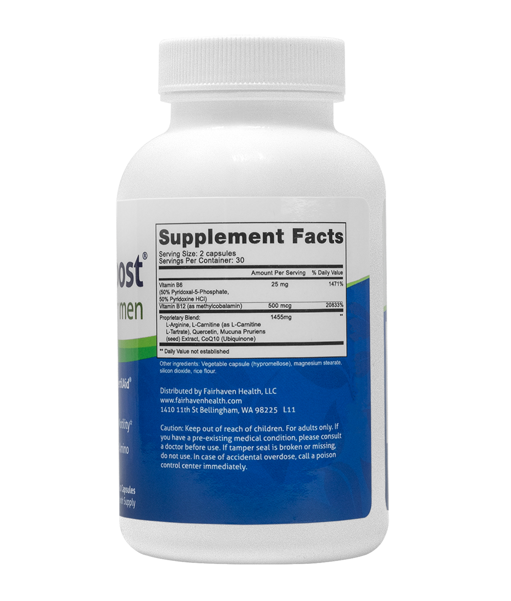MotilityBoost L11 Supplement Facts