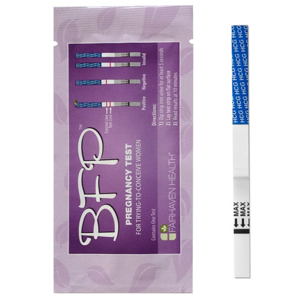 BFP Pregnancy Test Strips  Fairhaven Health - Early Detection