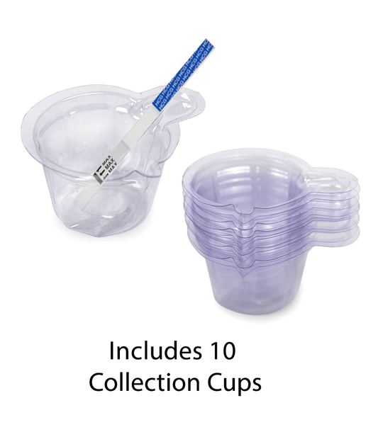 10 Collection Cups for Testing