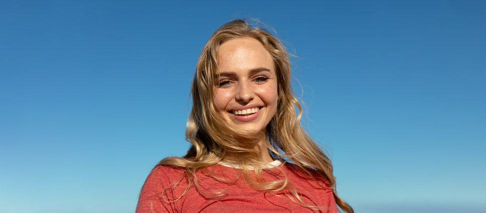healthy ttc woman smiling