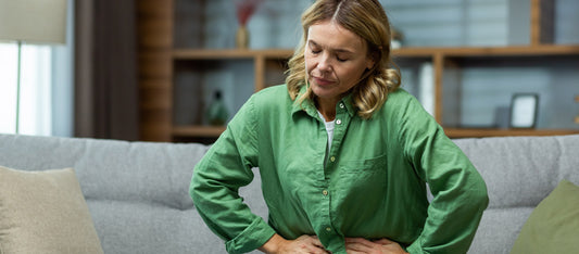 woman having peri-menopause symptoms