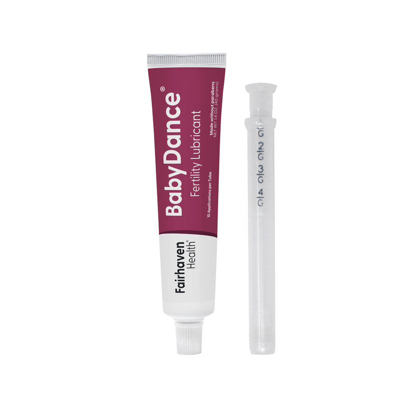 Fairhaven Health BabyDance Fertility Lubricant with applicator.