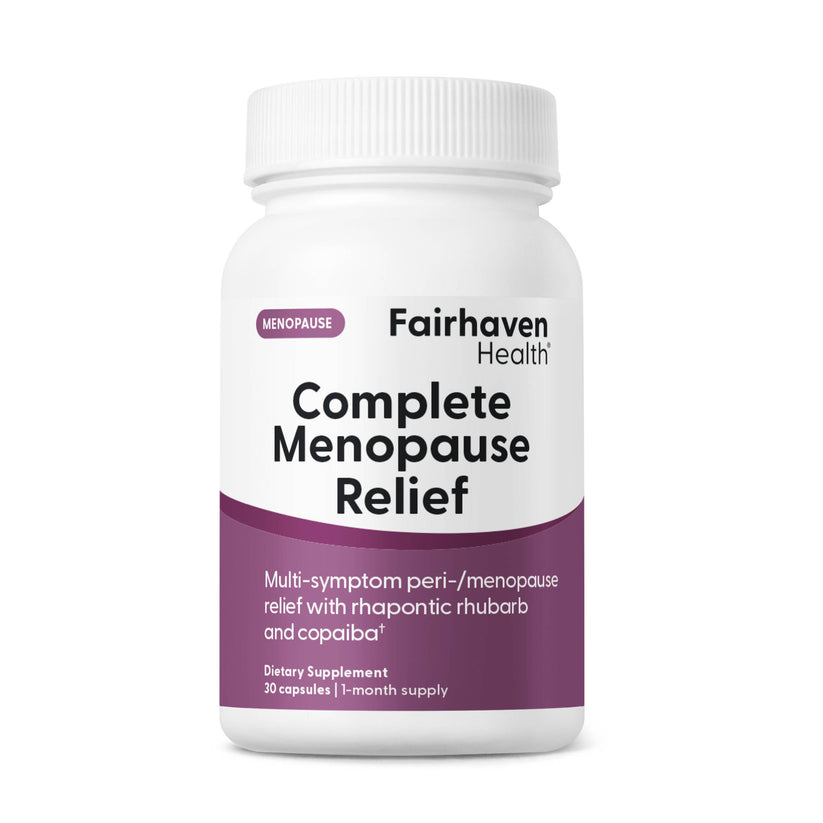 Fairhaven Health Complete Menopause Relief supplement.