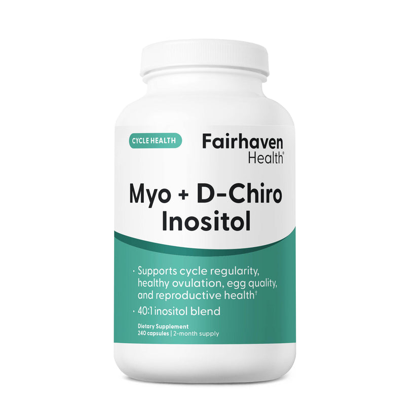 Fairhaven Health Myo + D-Chiro Inositol 240 ct.