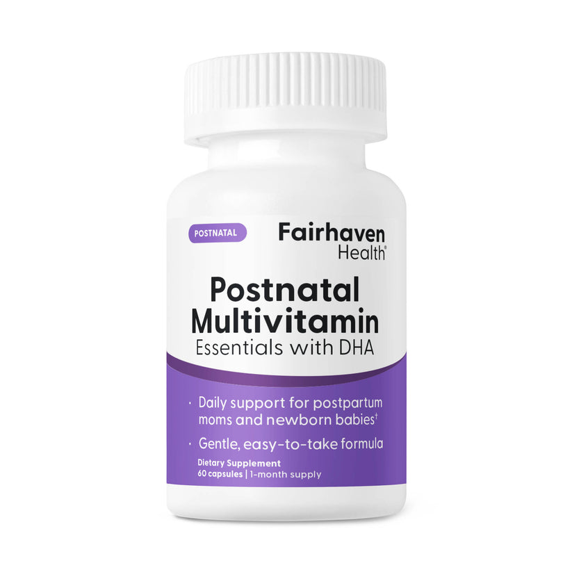 Fairhaven Health Postnatal Multivitamin.