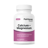 Fairhaven Health Calcium + Magnesium prenatal supplement.