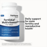 Fairhaven Health FertilAid® Multivitamin For Men provides daily support for male fertility and reproductive health.*
