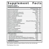 Fairhaven Health FertilAid® Multivitamin For Men supplement facts.