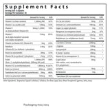 Fairhaven Health FH PRO Fertility Multivitamin for Men supplement facts.