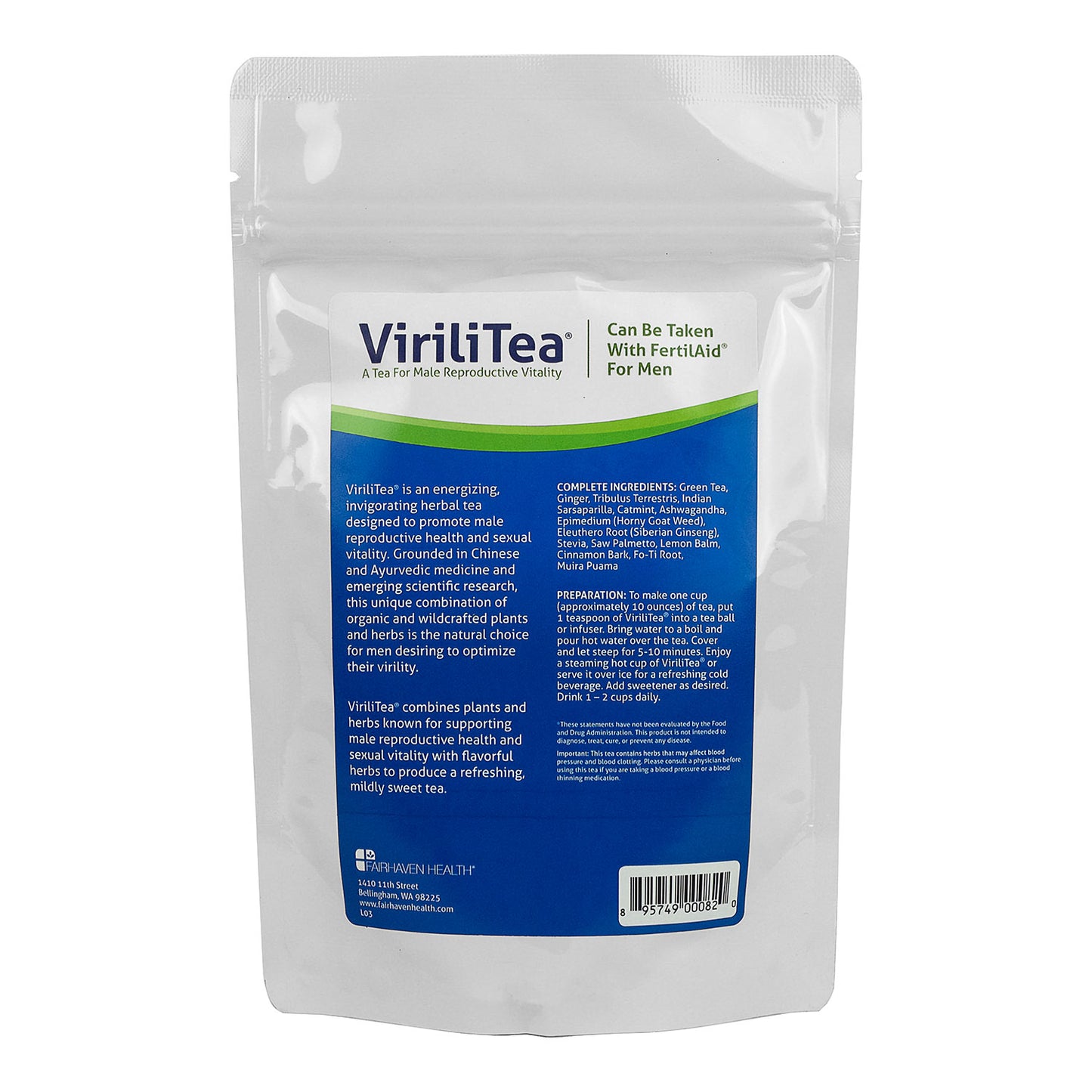Virilitea back label