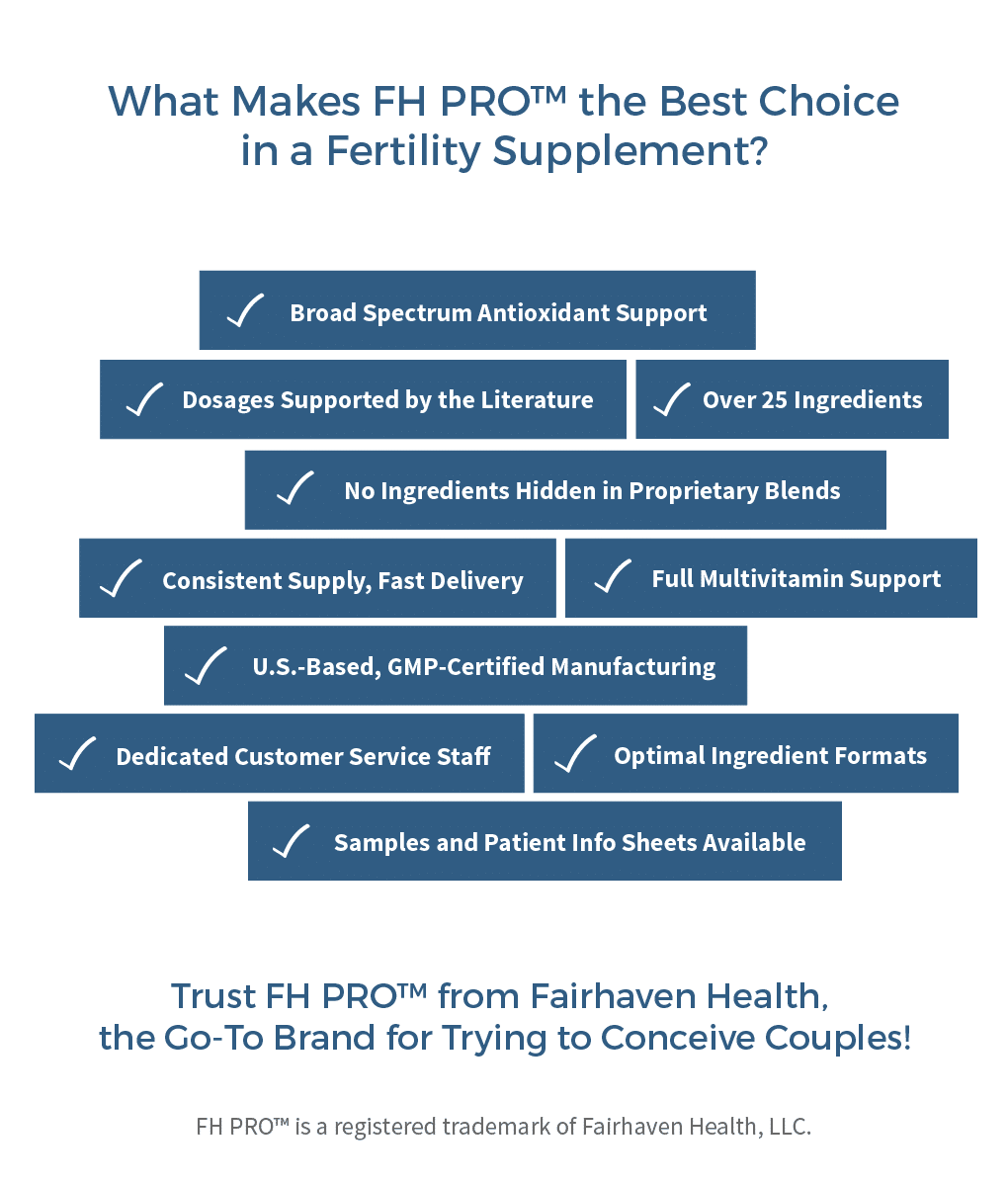 What Makes FH PRO the Best Choice in a Fertility Supplement?