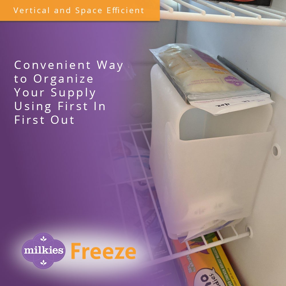 Milkies Freeze – Breast Milk Storage System for Freezer