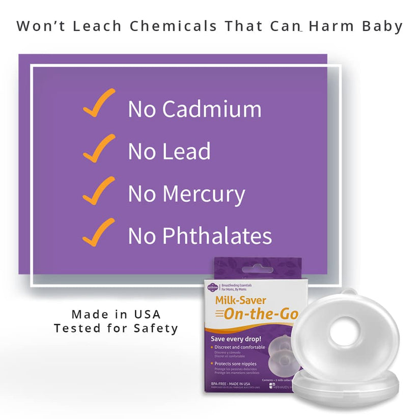 Milk-Saver on the Go - Won't Leach Chemicals that Can Harm Baby