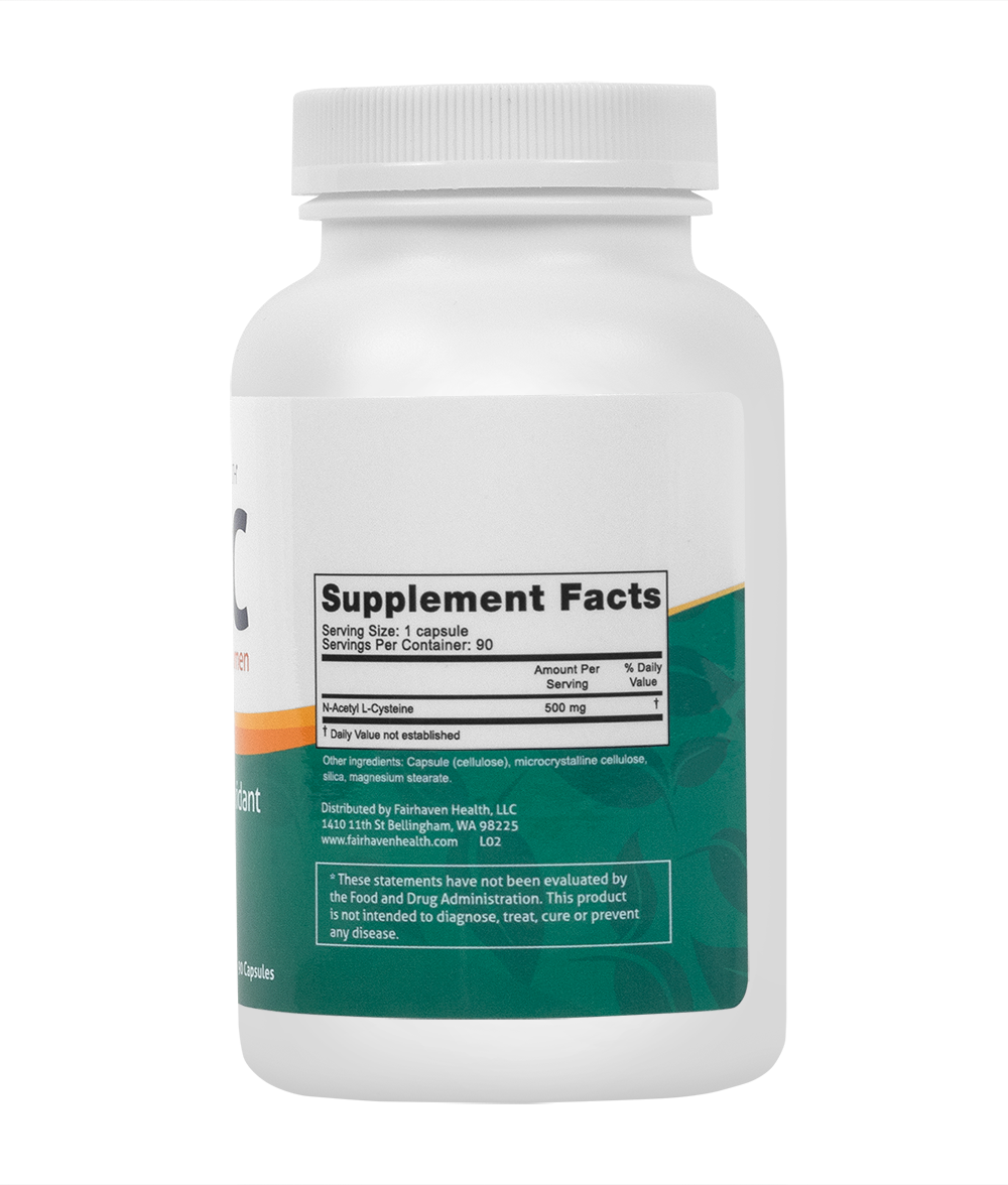 NAC L02 Supplement Facts