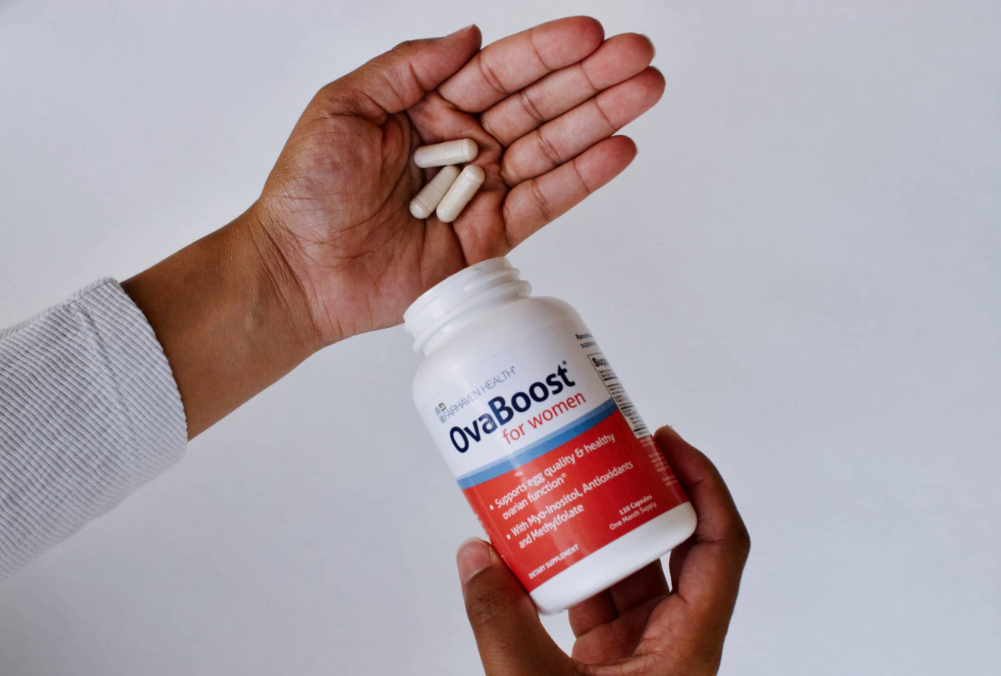 Support Egg Health with OvaBoost Female Fertility Supplement