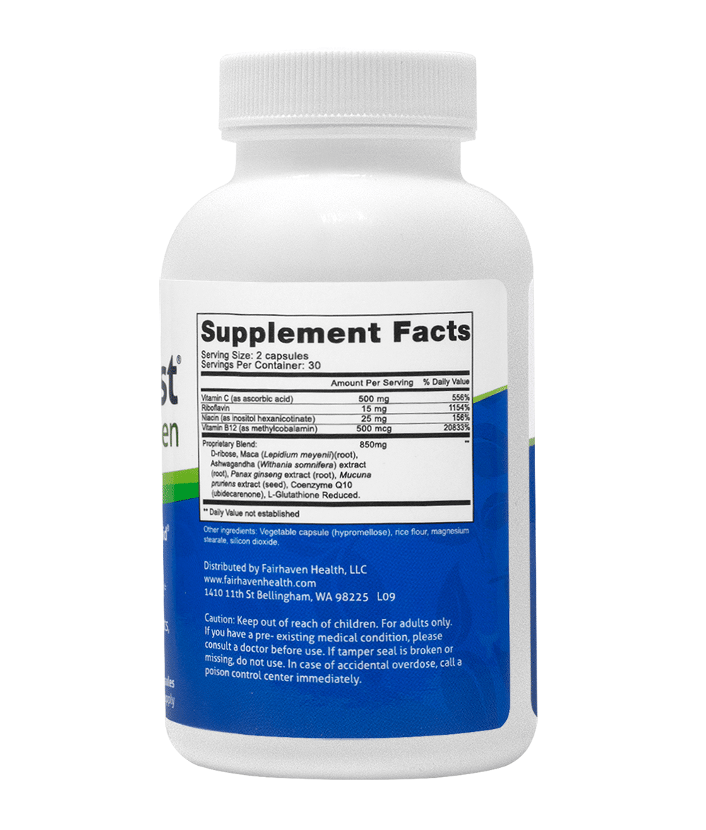 CountBoost for Men Supplement Facts