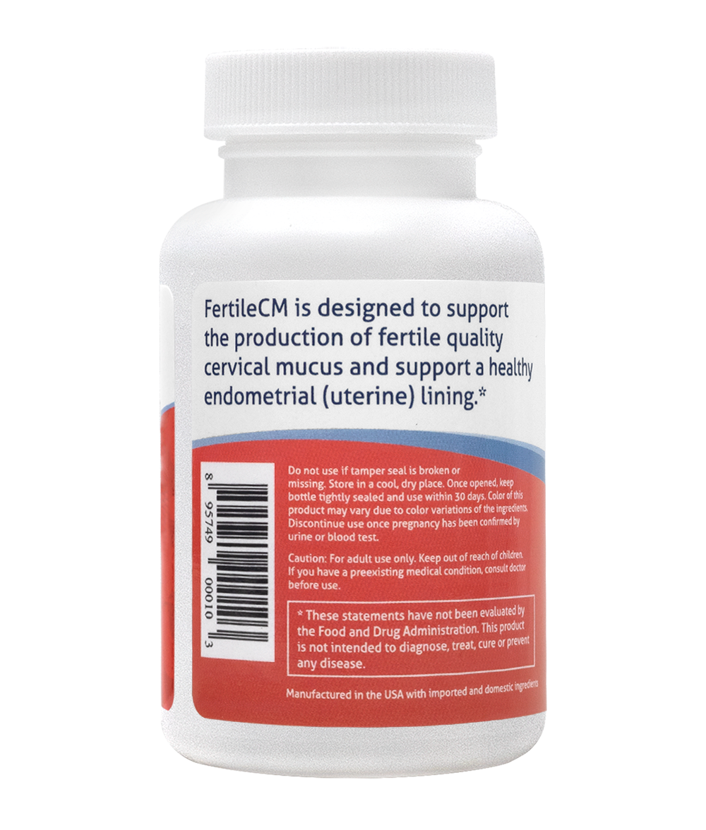 Cervical Mucus Support Supplement for Fertility - FertileCM – Fairhaven  Health