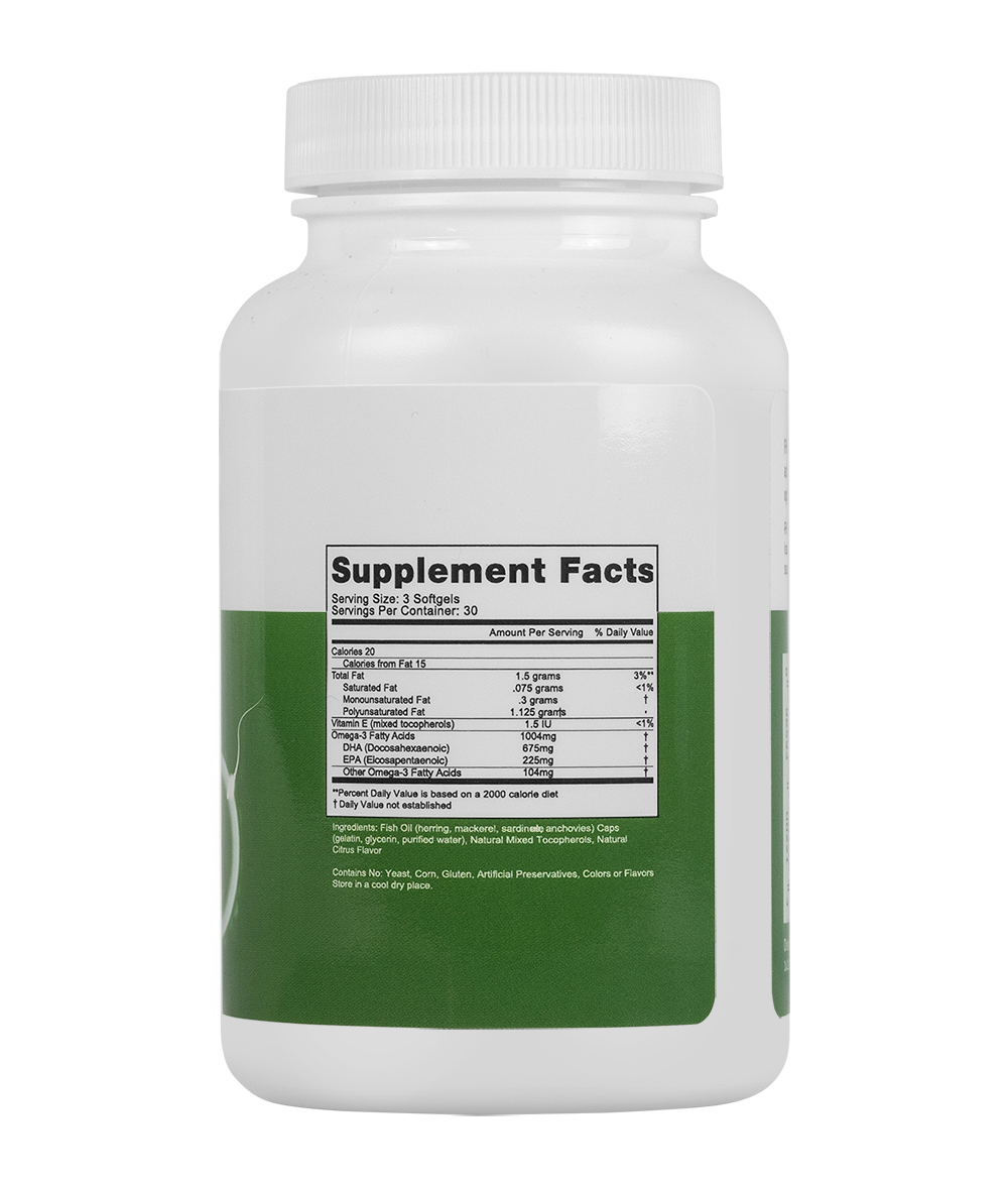 FH PRO Omega 3 L03 Supplement Facts