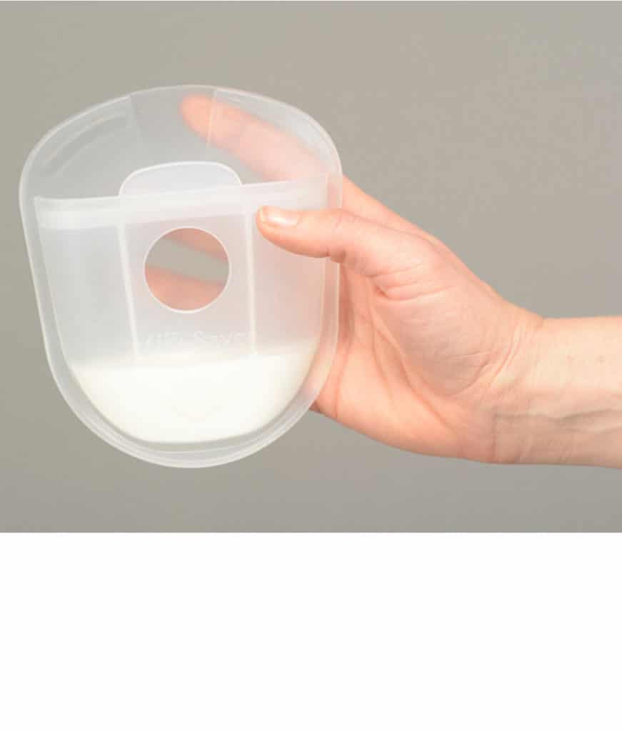 Milkies Milk-Saver, Milk Catcher for Breastmilk, Shell to Collect Leaking