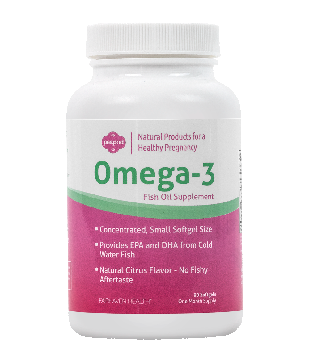 PeaPod Omega 3 Fish Oil Supplement