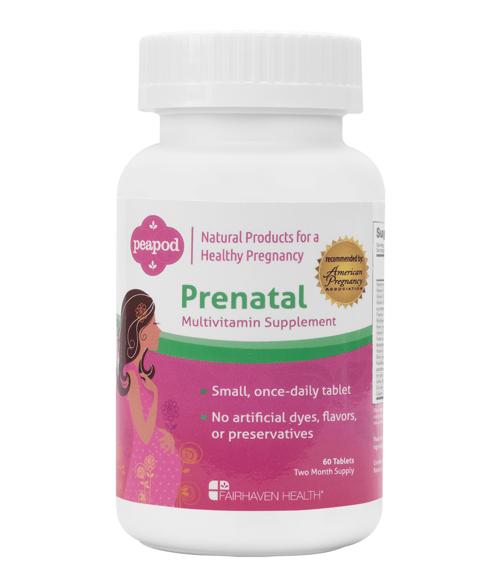 Peapod Prenatal Multivitamin Supplement