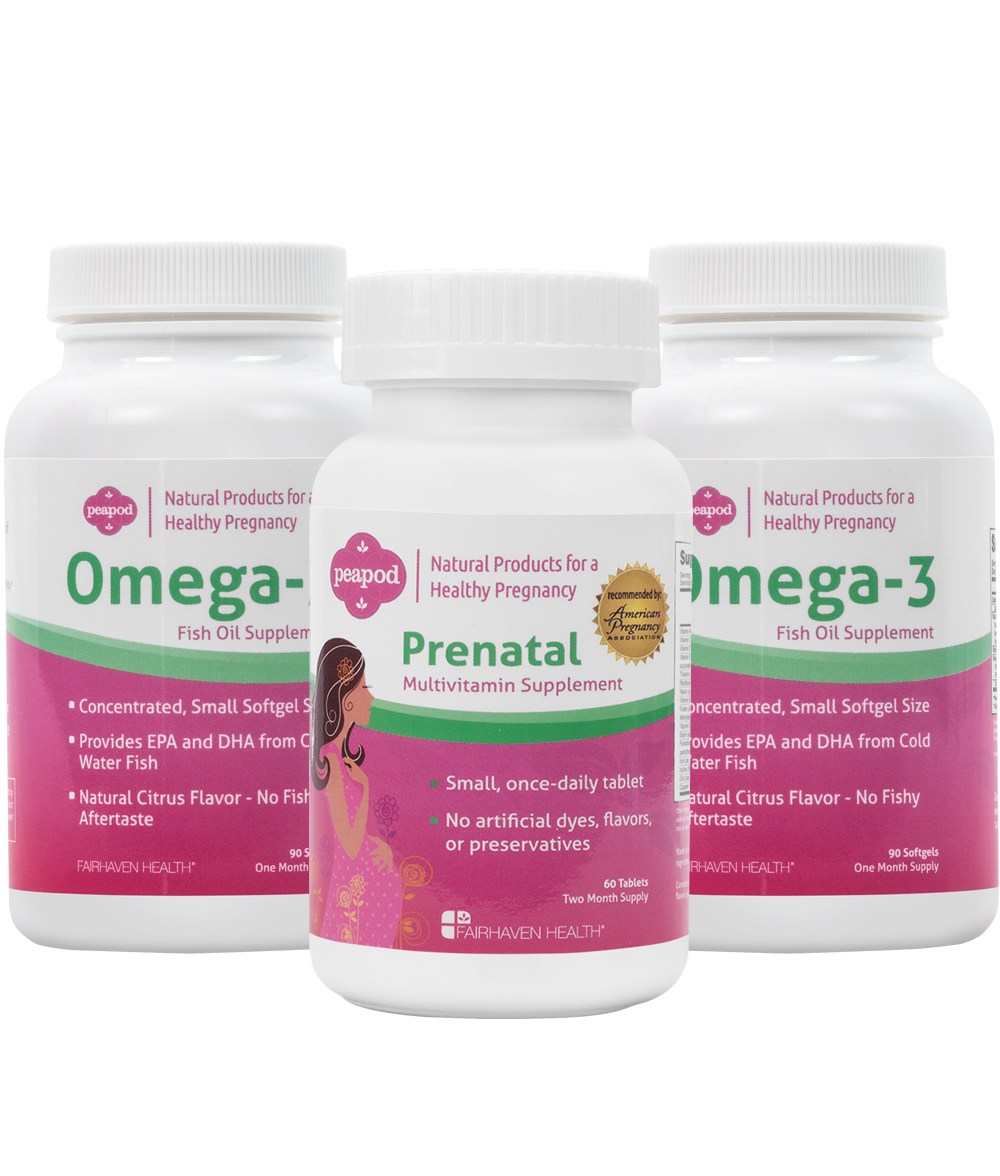 PeaPod Prenatal Supplements Natural Products for a Healthy Pregnancy
