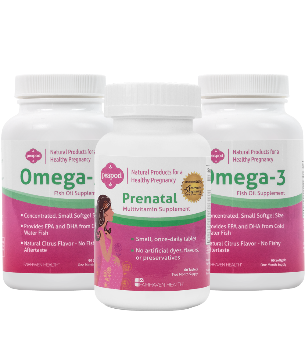 PeaPod Prenatal & Omega-3 Bundle